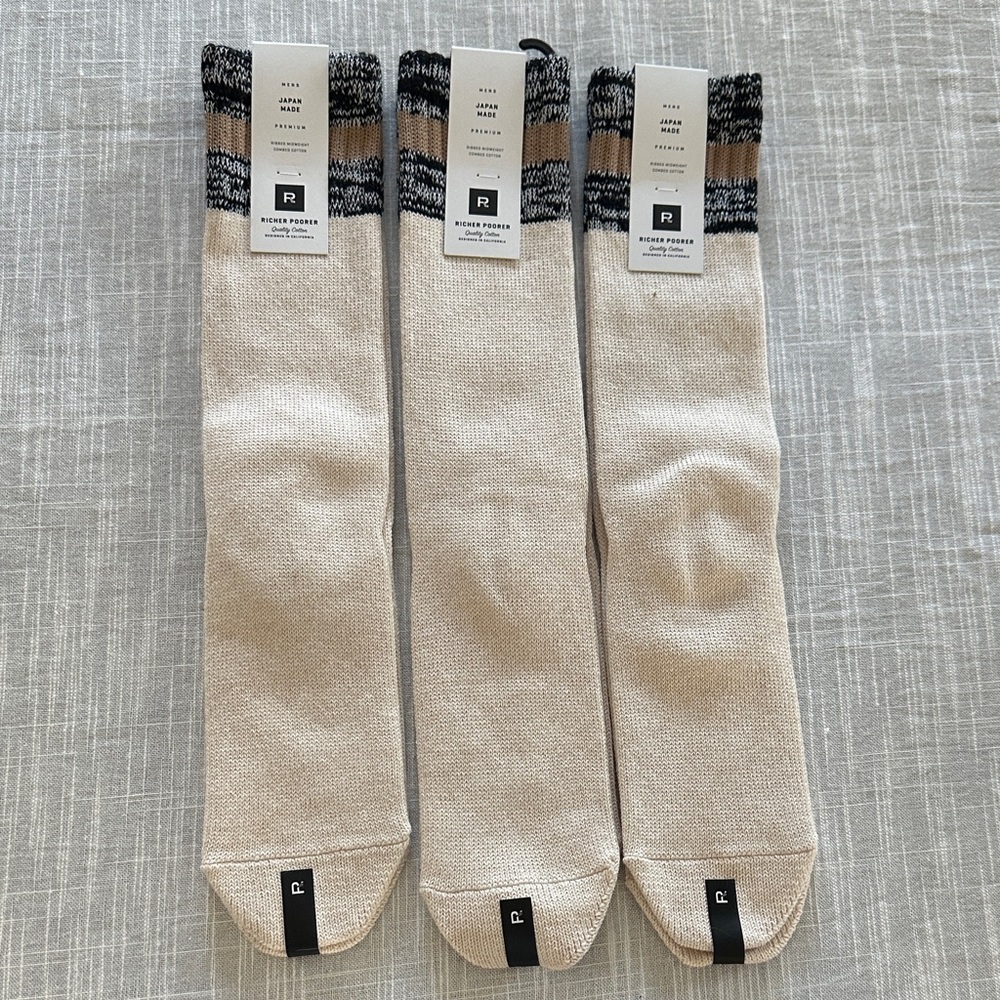 Richer Poorer Men's  Casual Socks